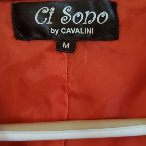 Brilliant Womens Medium Wool Double Breasted Aline Car Coat ~Ci Sono by Cavalini - Picture 3 of 8